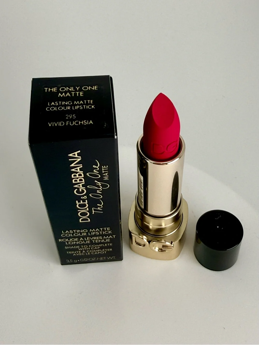 Dolce & Gabbana The Only One Matte Lipstick — 295 Vivid Fuchsia